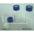 Botella cromatográfica de 4 ml, vial del inyector automático